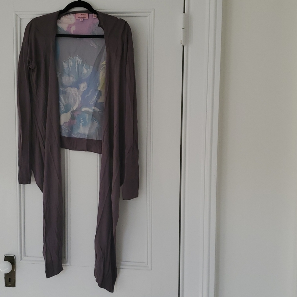 Wrap sweater